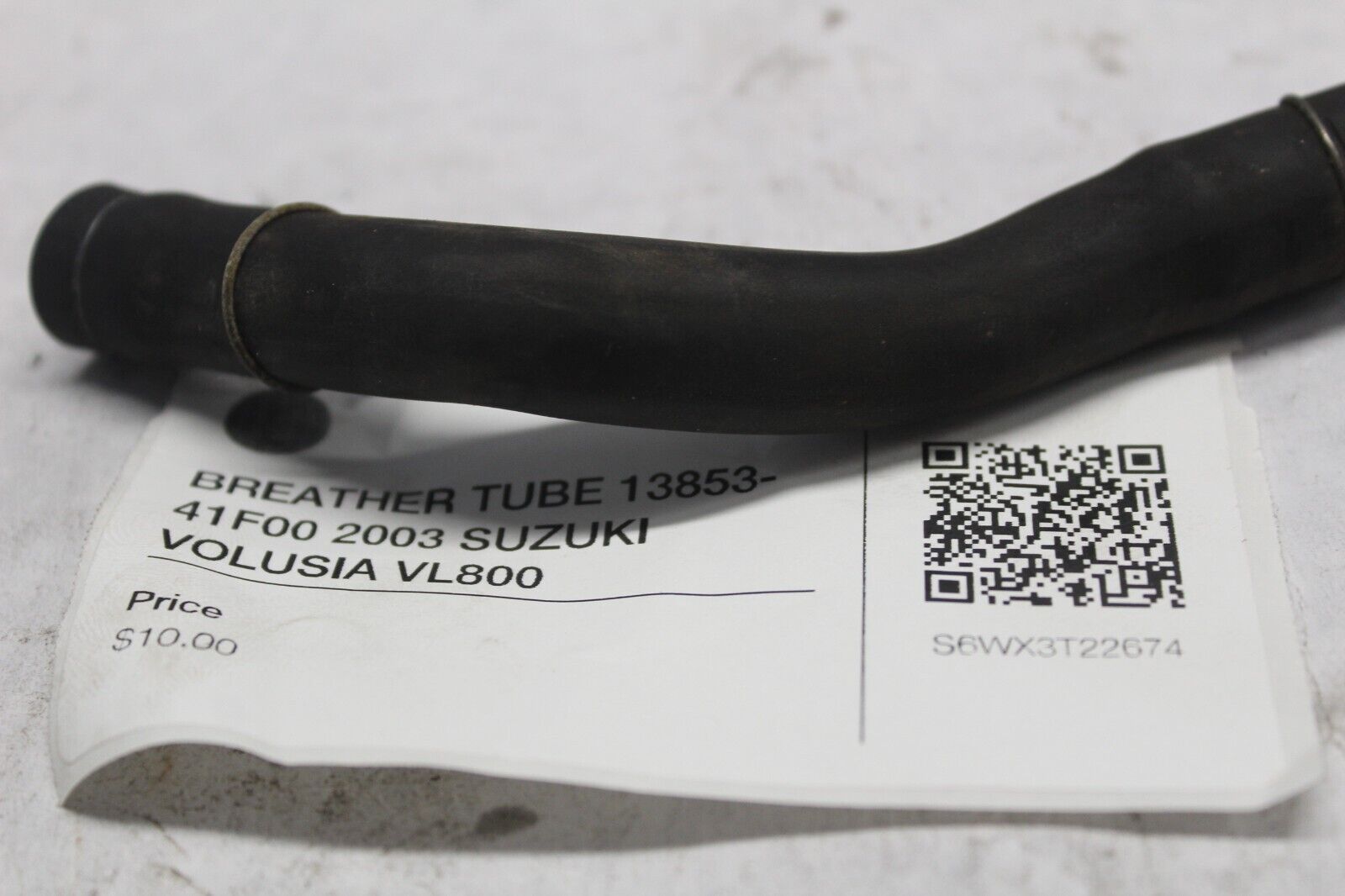 BREATHER TUBE 13853-41F00 2003 SUZUKI VOLUSIA VL800