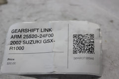 GEARSHIFT LINK ARM 25520-24F00 2002 SUZUKI GSX-R1000