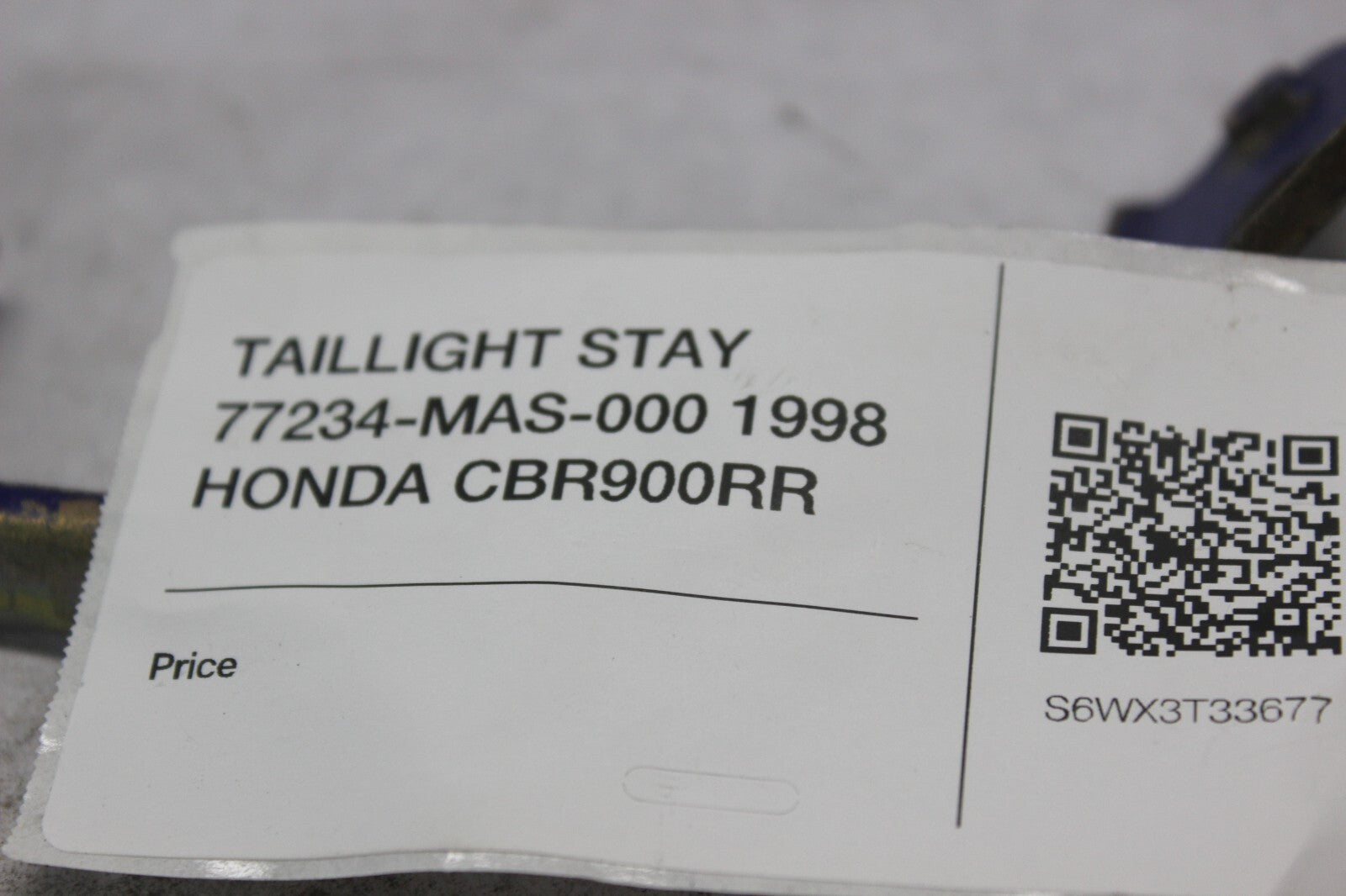TAILLIGHT STAY 77234-MAS-000 1998 HONDA CBR900RR