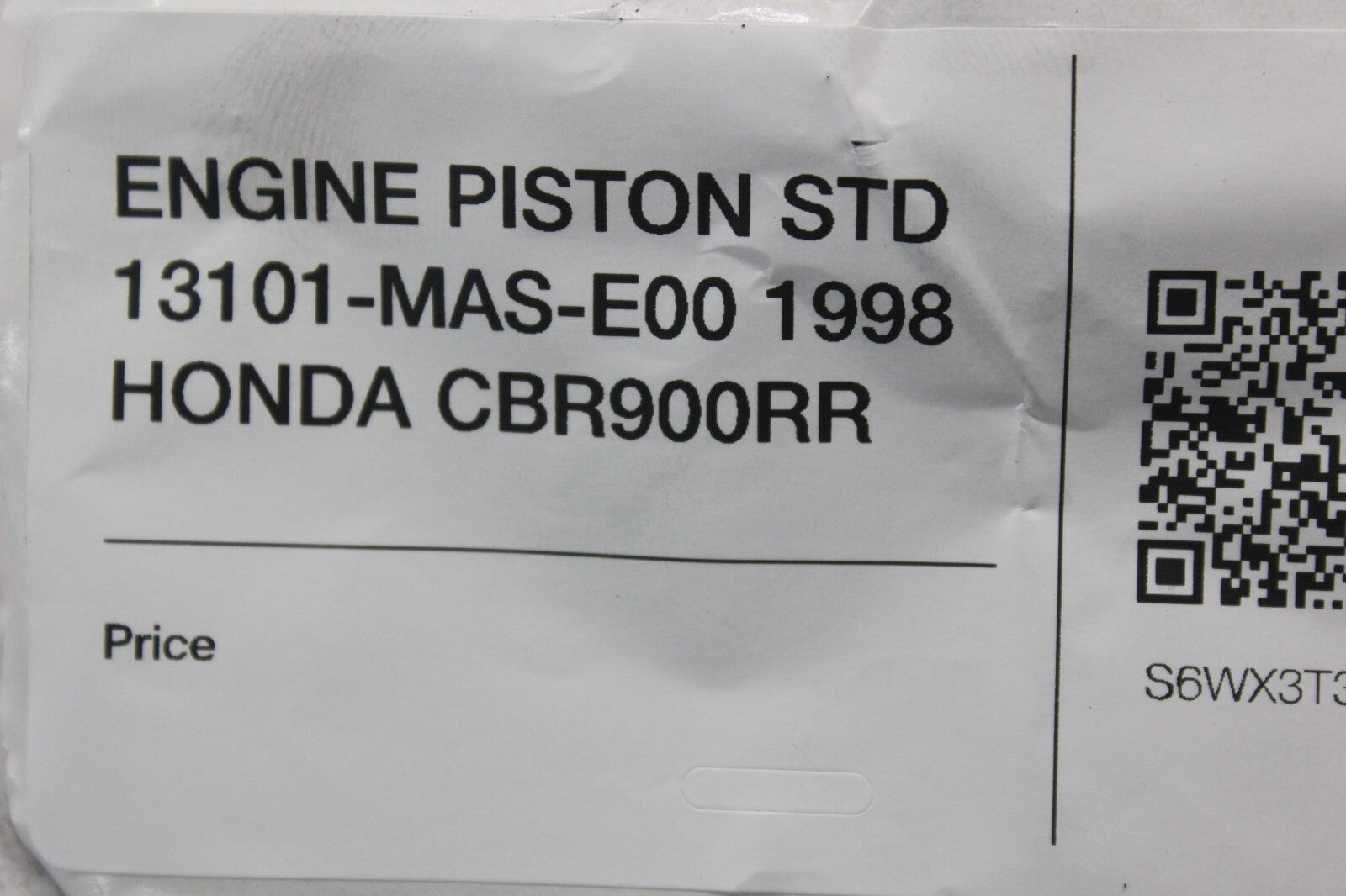 ENGINE PISTON STD 13101-MAS-E00 1998 HONDA CBR900RR