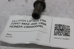 CLUTCH LIFTER PIN 22847-MAE-000 1998 HONDA CBR900RR