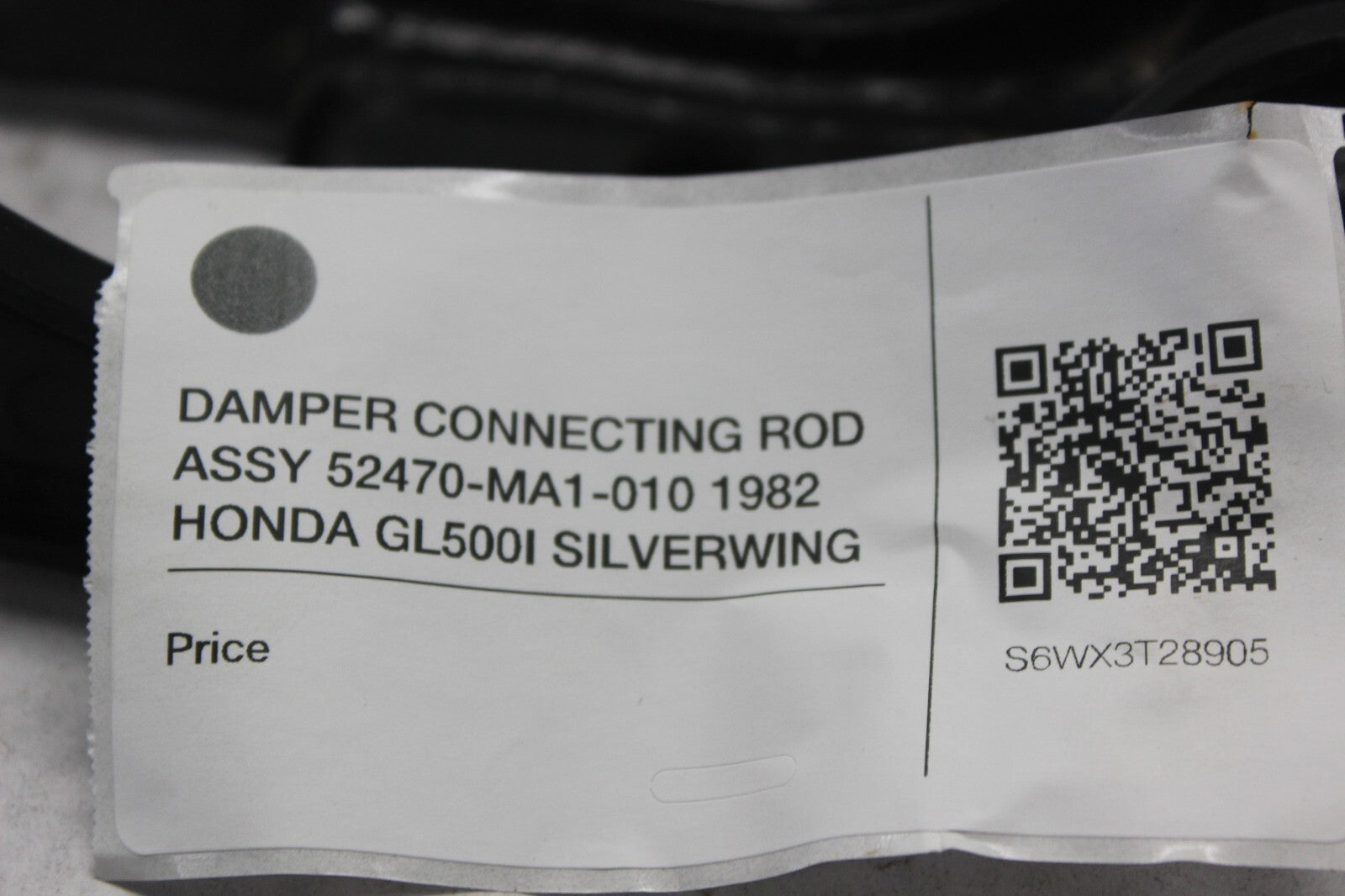 DAMPER CONNECTING ROD ASSY 52470-MA1-010 1982 HONDA GL500I SILVERWING