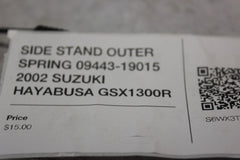 SIDE STAND OUTER SPRING 09443-19015 2002 SUZUKI HAYABUSA GSX1300R