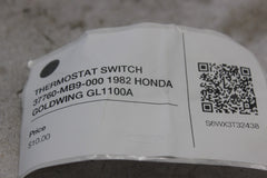THERMOSTAT SWITCH 37760-MB9-000 1982 HONDA GOLDWING GL1100A