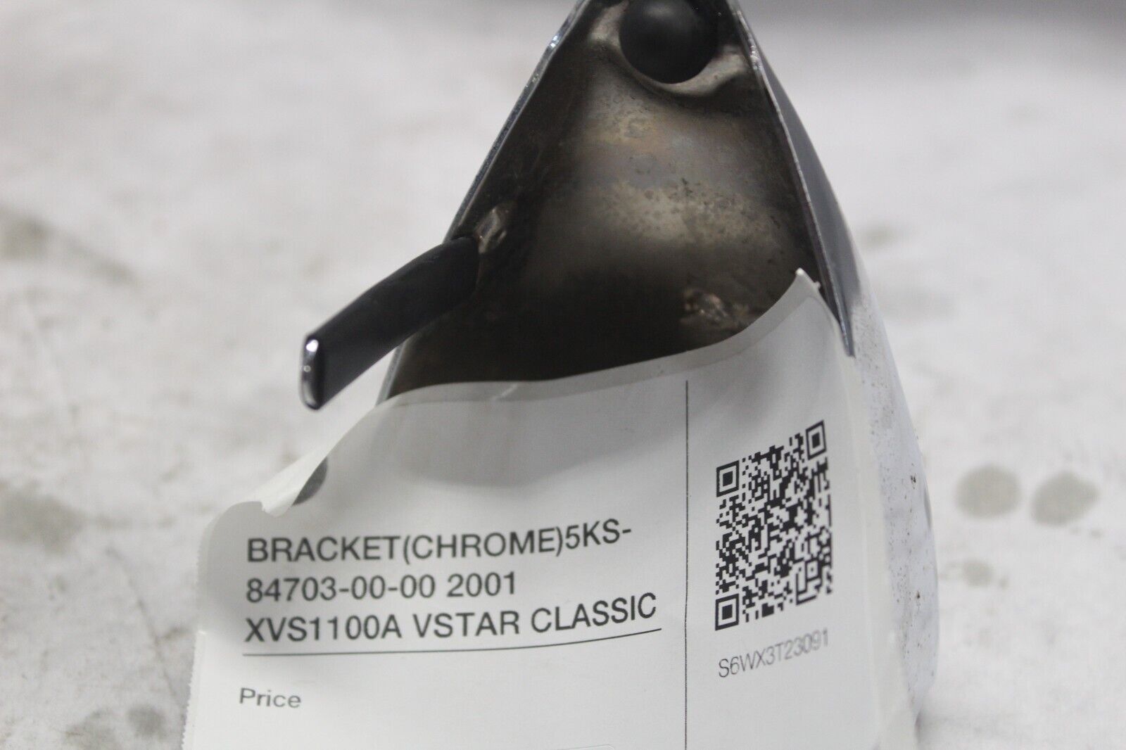 BRACKET (CHROME) 5KS-84703-00-00 2001 XVS1100A VSTAR CLASSIC