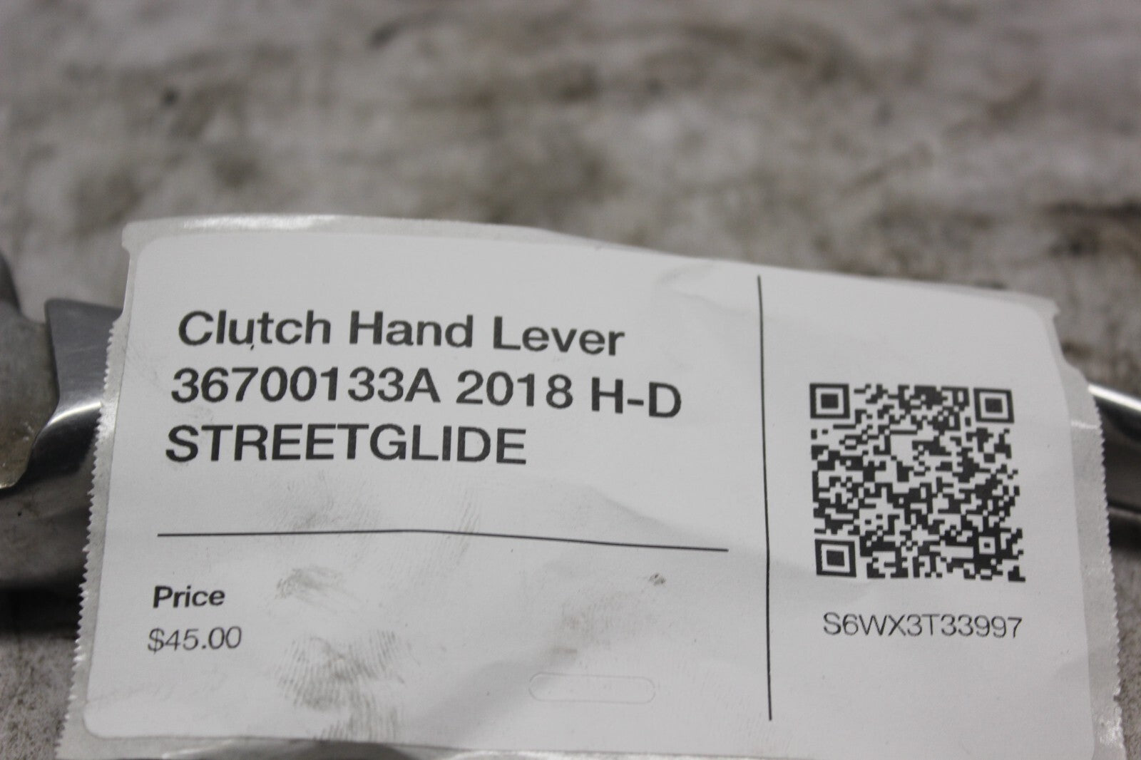 Clutch Hand Lever 36700133A 2018 H-D STREETGLIDE