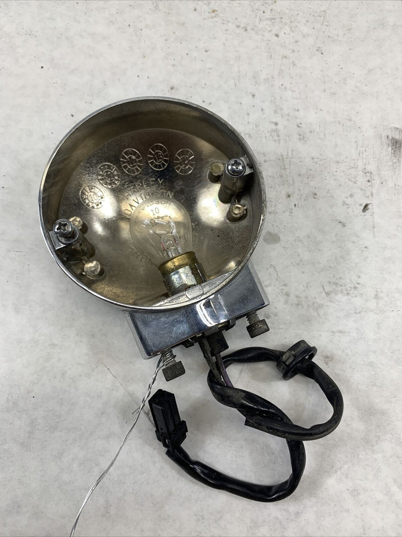 OEM Harley Davidson Rear Turn Signal Housing 2009 Ultra Blk/Sil 68713-94