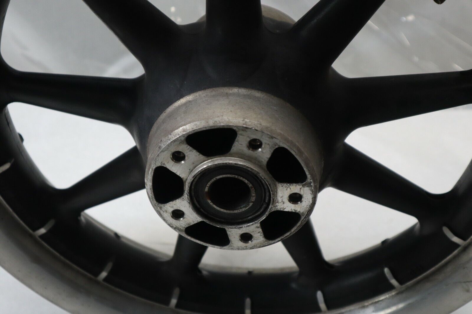 OEM Harley Davidson FRONT 9 Spoke Wagon Wheel 16" x 3" 1" Bearing 43345-00