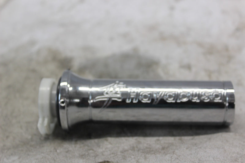 HAYABUSA CHROME THROTTLE GRIP ASSY 57110-46E01 2002 SUZUKI HAYABUSA GSX1300R