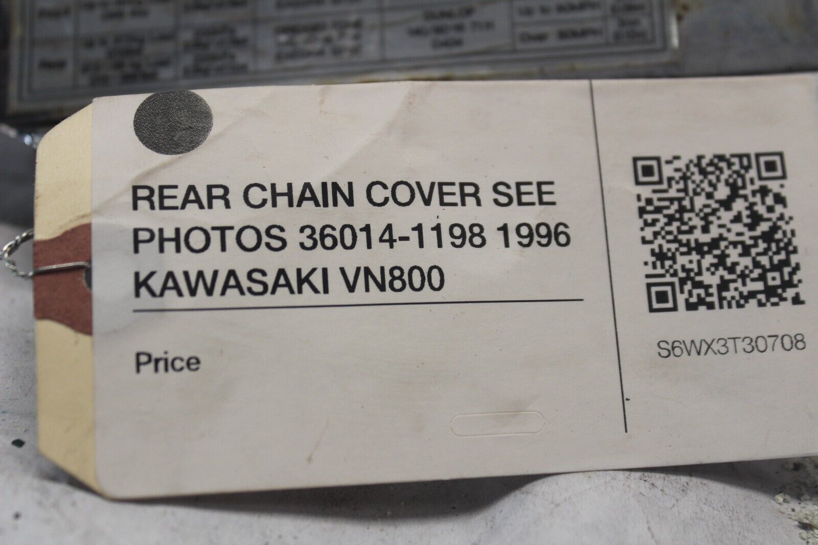 REAR CHAIN COVER SEE PHOTOS 36014-1198 1996 KAWASAKI VN800