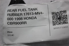 REAR FUEL TANK RUBBER 17613-MV4-000 1998 HONDA CBR900RR