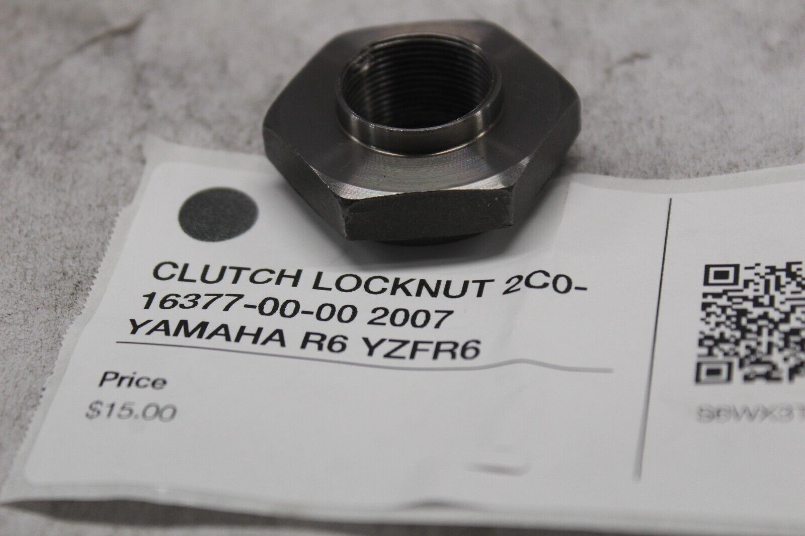 CLUTCH LOCKNUT 2C0-16377-00-00 2007 YAMAHA R6 YZFR6