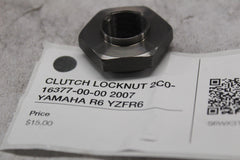 CLUTCH LOCKNUT 2C0-16377-00-00 2007 YAMAHA R6 YZFR6