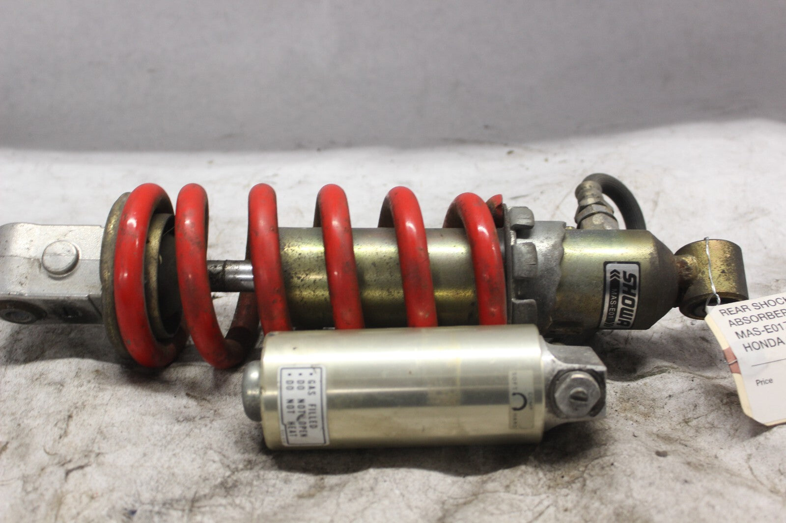 REAR SHOCK ABSORBER RED 52400-MAS-E01ZA 1998 HONDA CBR900RR