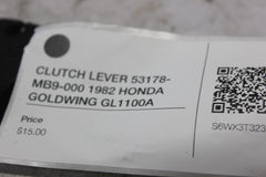 CLUTCH LEVER 53178-MB9-000 1982 HONDA GOLDWING GL1100A