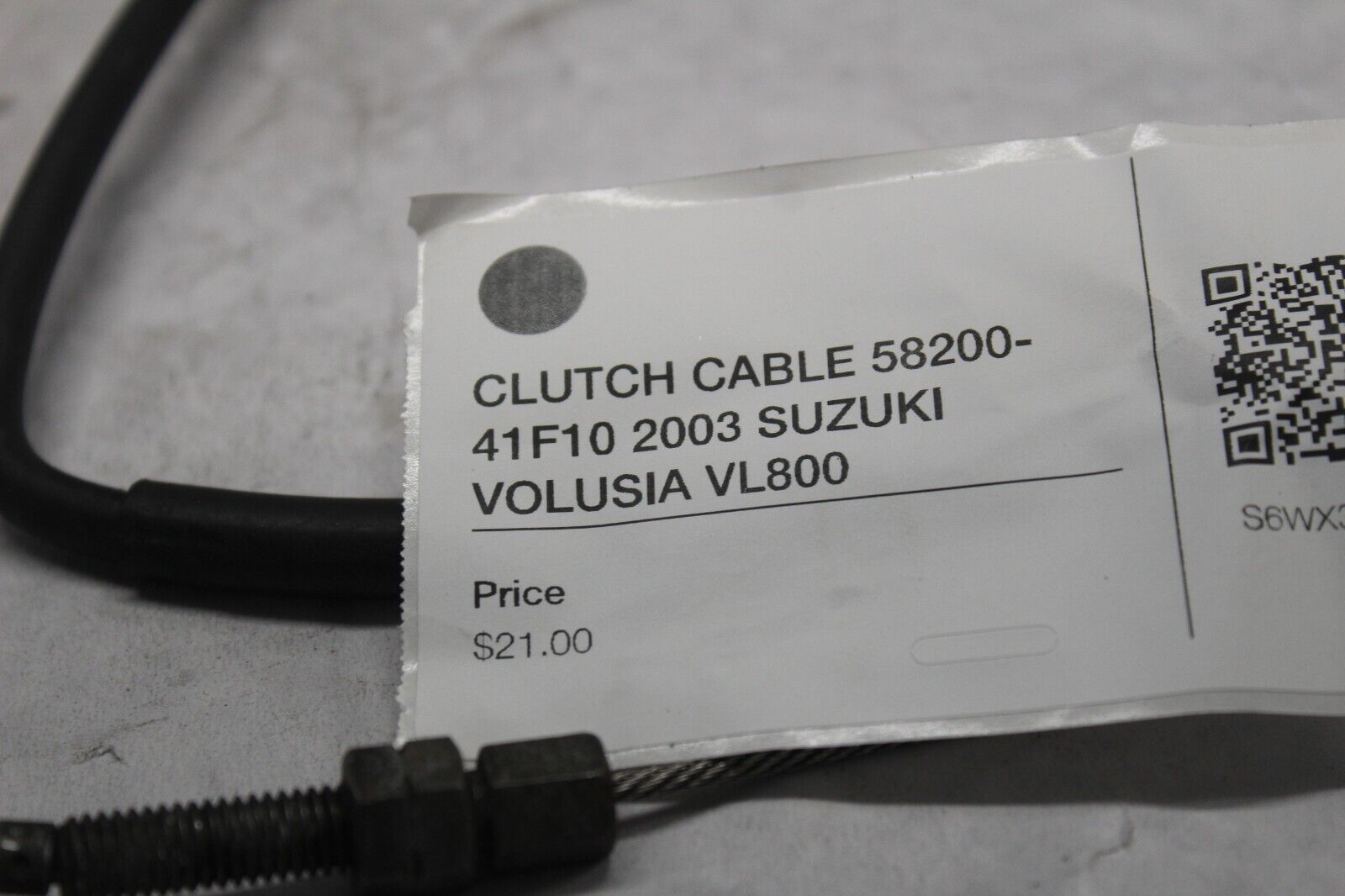 CLUTCH CABLE 58200-41F10 2003 SUZUKI VOLUSIA VL800