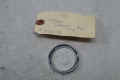 OEM Harley Davidson Chrome Gauge Bezel 74550-92