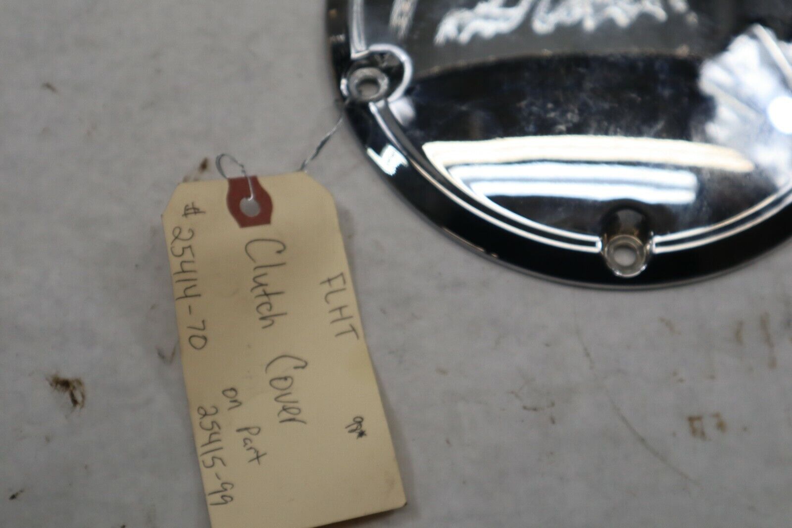 OEM Harley Davidson Primary Derby Clutch Cover Chrome 25414-99