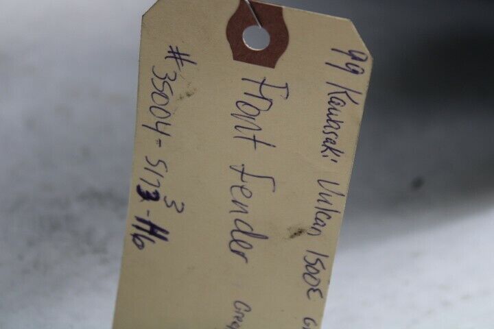 OEM Kawasaki Motorcycle Front Fender 1999 Vulcan VN1500 35004-5173-H6