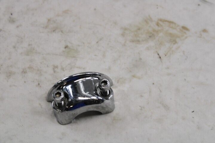 OEM Harley Davidson Handlebar Control Half Clamp Chrome 45044-96