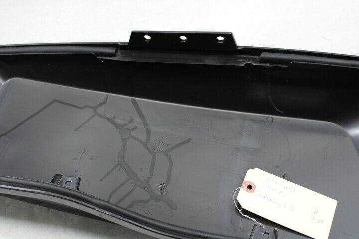 Gloss Black Saddlebag Lid RIGHT Harley Davidson Touring Models