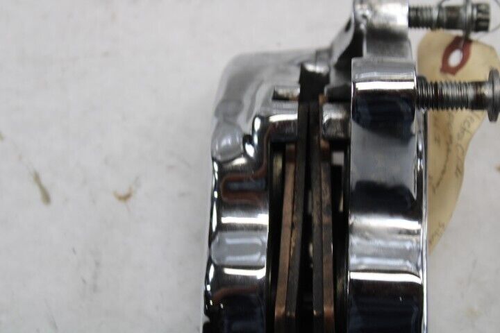 Chrome Front Brake Caliper LEFT 2003 Harley Davidson FLHT Silver Black