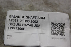 BALANCE SHAFT ARM 12681-26D00 2002 SUZUKI HAYABUSA GSX1300R