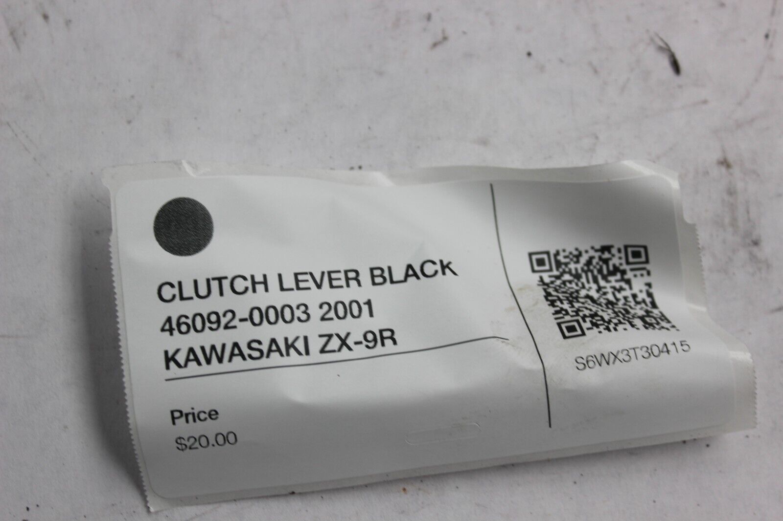46092-1211 CLUTCH LEVER BLACK 2001 KAWASAKI ZX-9R