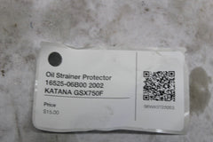 Oil Strainer Protector 16525-06B00 2002 KATANA GSX750F