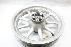 OEM Harley Davidson FRONT 9 Spoke Wagon Wheel Silver 16" x 3" No Bearing