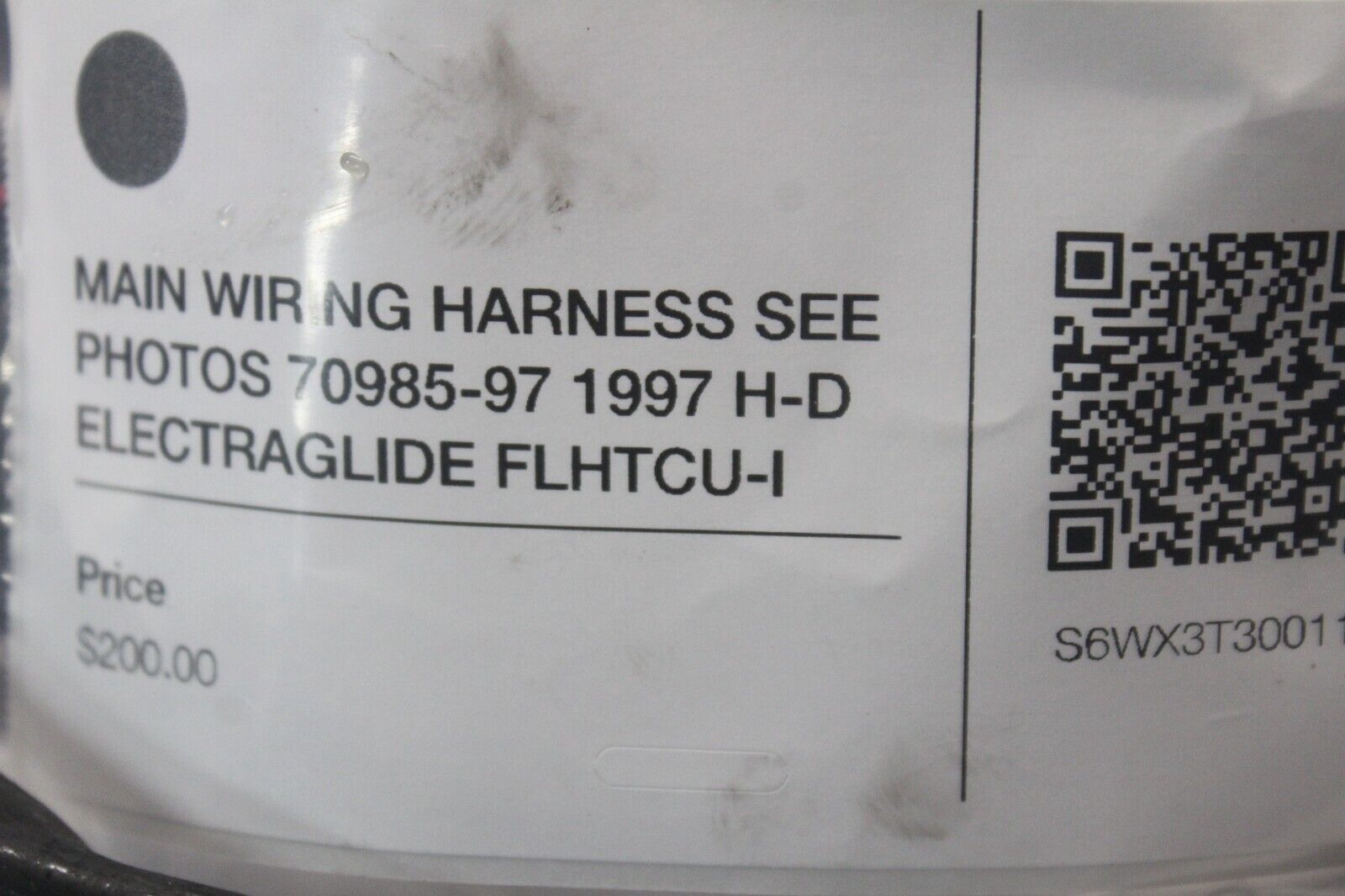 INTERCONNECT WIRING HARNESS 70232-97 1997 H-D ELECTRAGLIDE FLHTC-I
