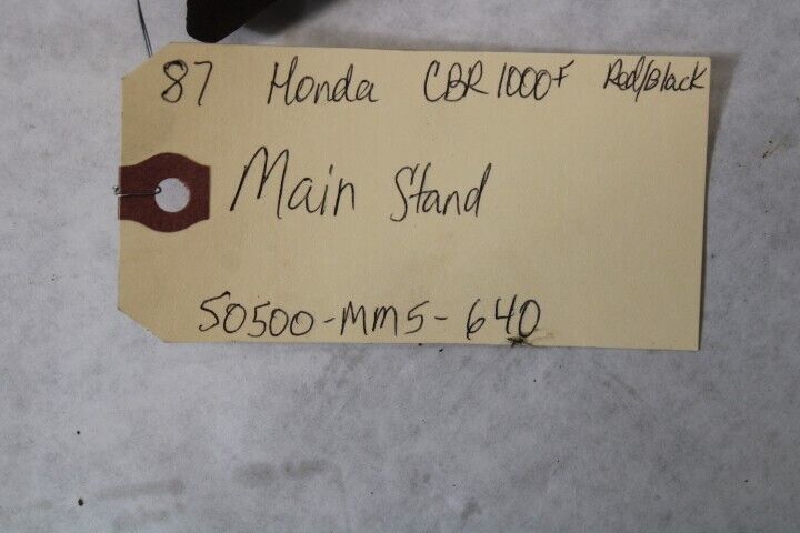 Main Stand 50500-MM5-640 1987 Honda CBR1000F Hurricane