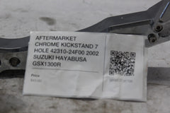 AFTERMARKET CHROME KICKSTAND 7 HOLE 42310-24F00 2002 SUZUKI HAYABUSA GSX1300R