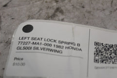 LEFT SEAT LOCK SPRING B 77227-MA1-000 1982 HONDA GL500I SILVERWING