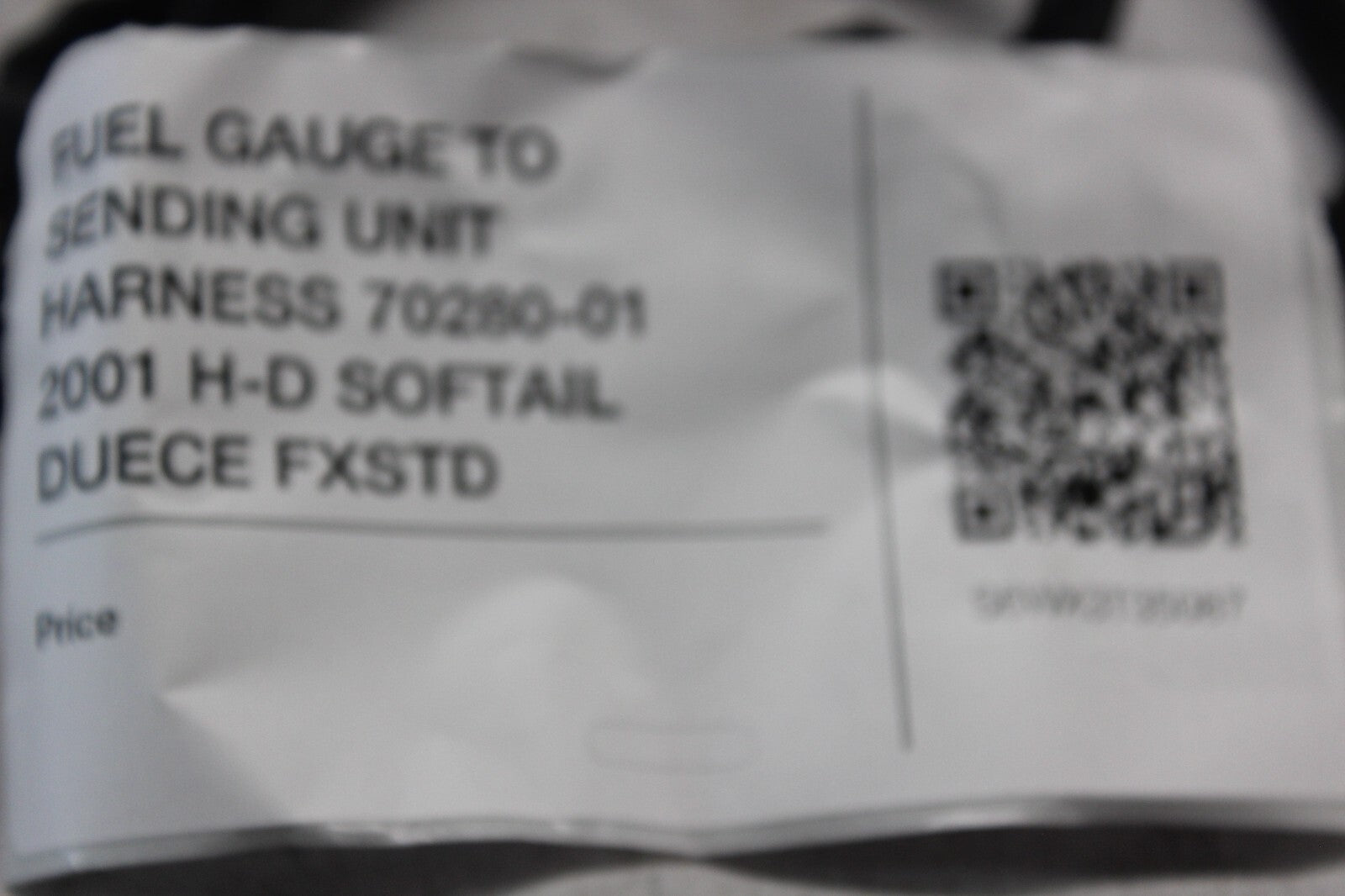 FUEL GAUGE TO SENDING UNIT HARNESS 70280-01 2001 H-D SOFTAIL DUECE FXSTD