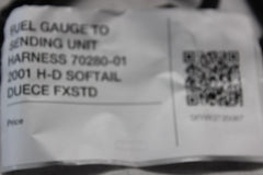 FUEL GAUGE TO SENDING UNIT HARNESS 70280-01 2001 H-D SOFTAIL DUECE FXSTD