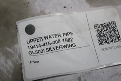 UPPER WATER PIPE 19414-415-000 1982 GL500I SILVERWING