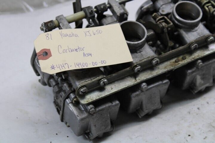 OEM Yamaha Motorcycle Carburetor 4H7-1490-00-00 1981 XJ650