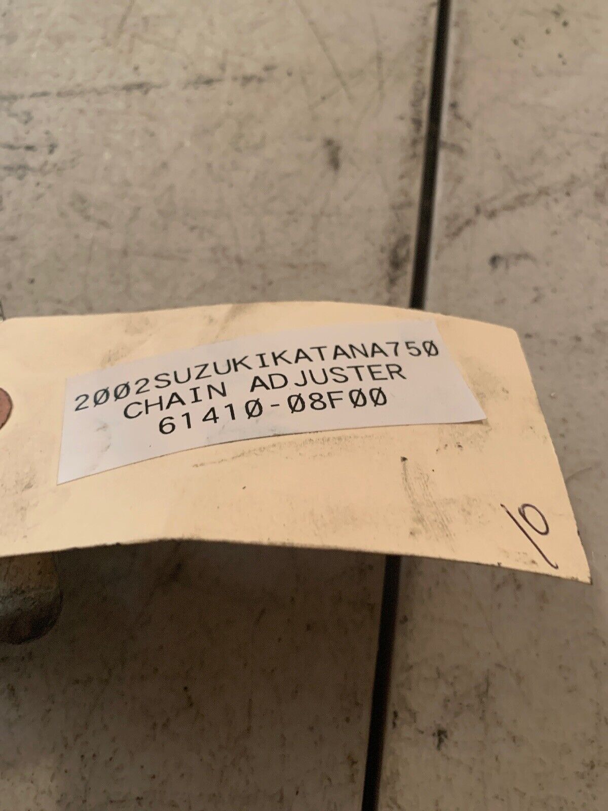 61410-08F00 Suzuki Chain Adjuster 2002 GSX750 750 Katana