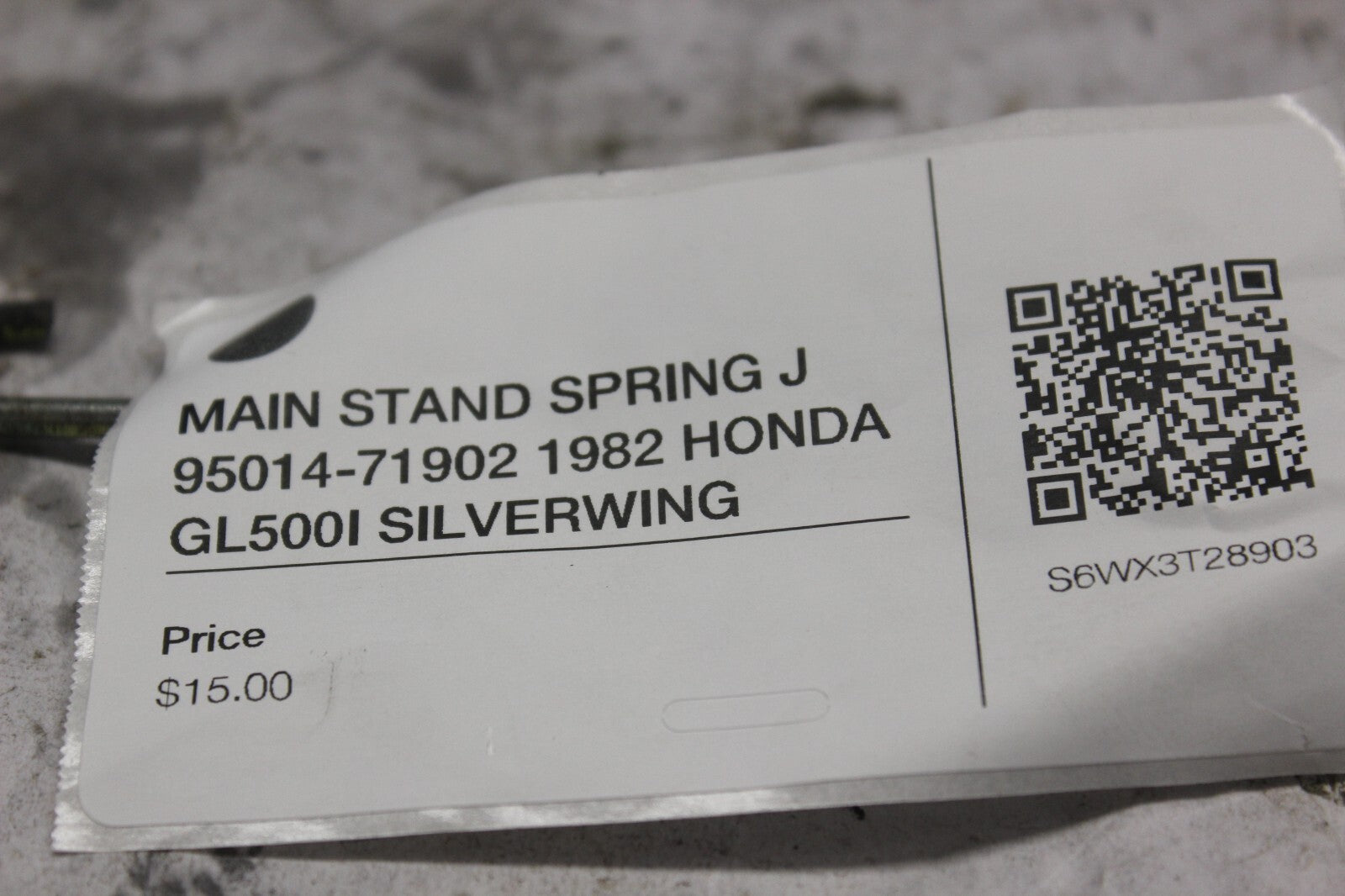 MAIN STAND SPRING J 95014-71902 1982 HONDA GL500I SILVERWING