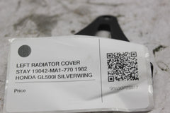 LEFT RADIATOR COVER STAY 19042-MA1-770 1982 HONDA GL500I SILVERWING