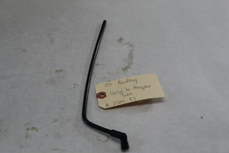 OEM Harley Davidson Valve To Atmosphere Tube 2005 Road King Blk/Red 27291-97