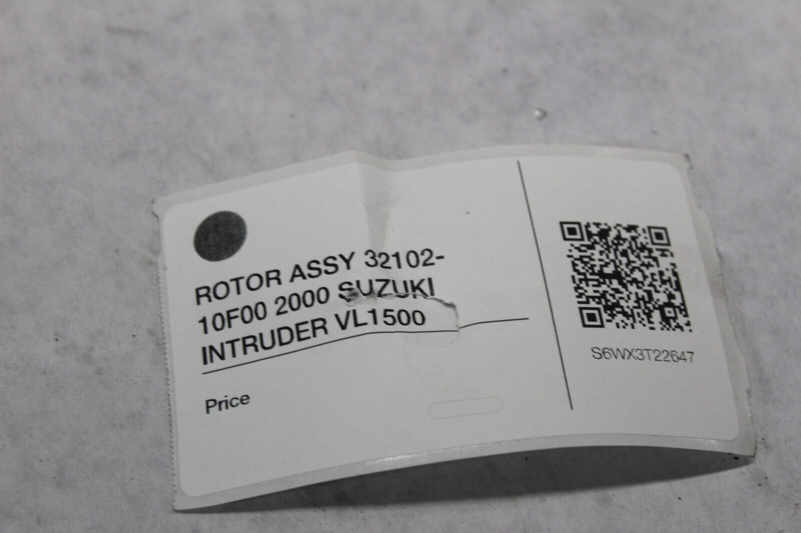 ROTOR ASSY 32102-10F00 2000 SUZUKI INTRUDER VL1500