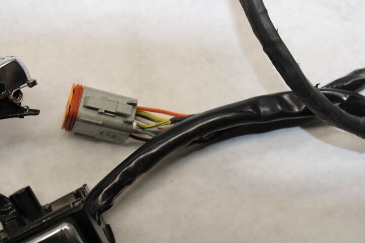 OEM Harley Davidson LEFT Handlebar Switch Housing Harness Extended Wires 2003 RG