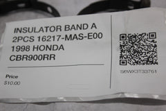 INSULATOR BAND A 2PCS 16217-MAS-E00 1998 HONDA CBR900RR