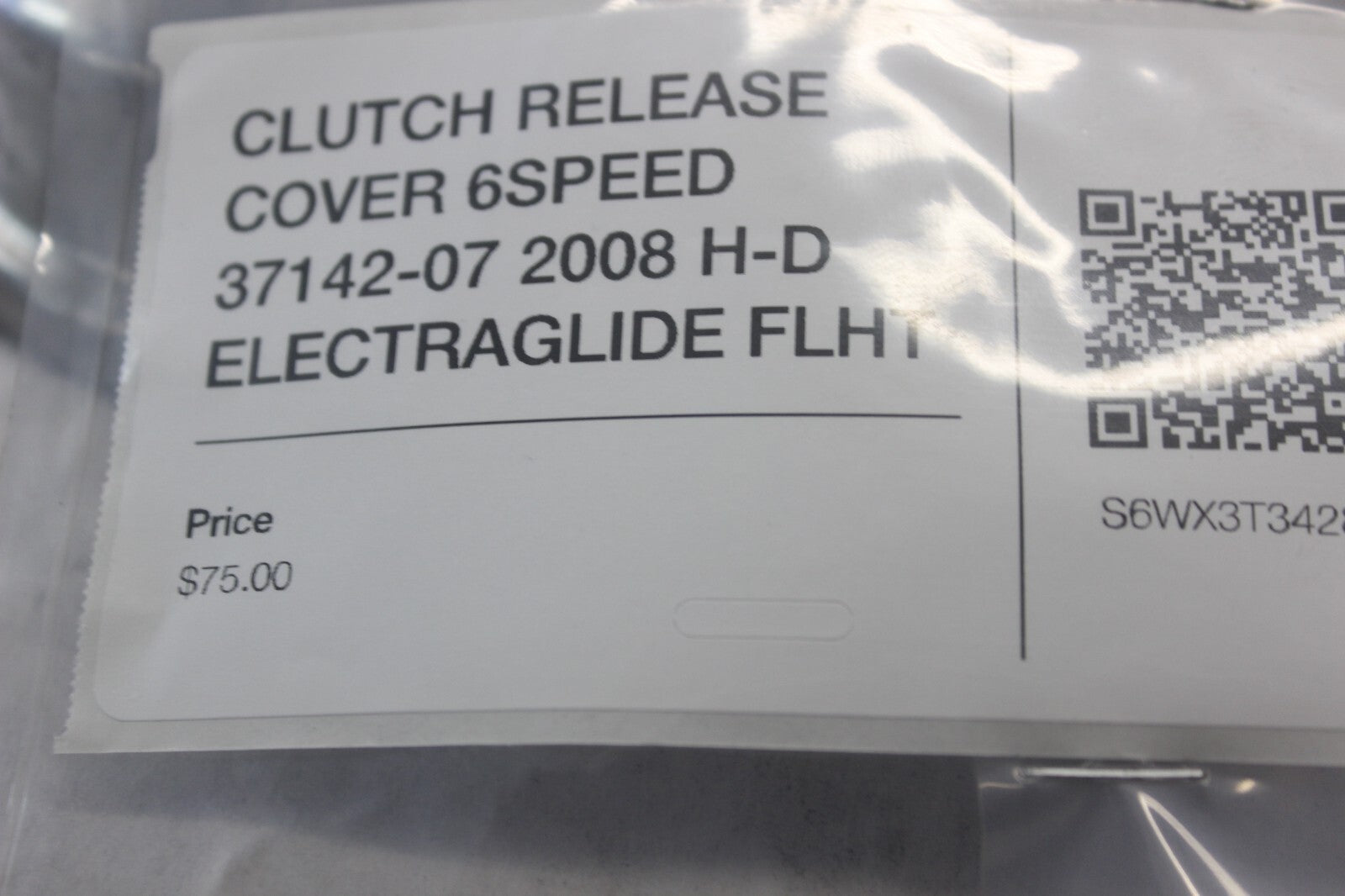 CLUTCH RELEASE COVER 6 SPEED 37142-07 2008 H-D ELECTRAGLIDE FLHT