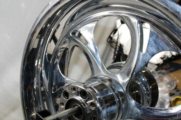RC Components RECOIL Rear Wheel Chrome 17" X 6.25" Harley Davidson TOURING