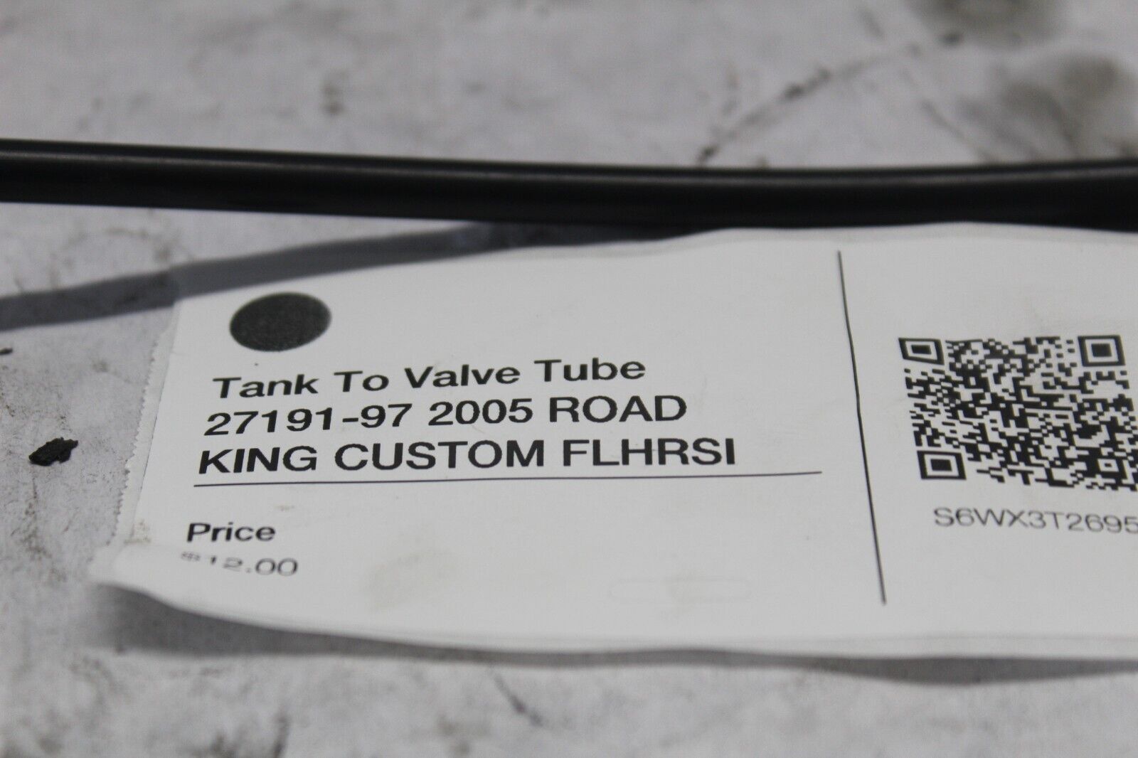Tank To Valve Tube 27191-97 2005 ROAD KING CUSTOM FLHRSI