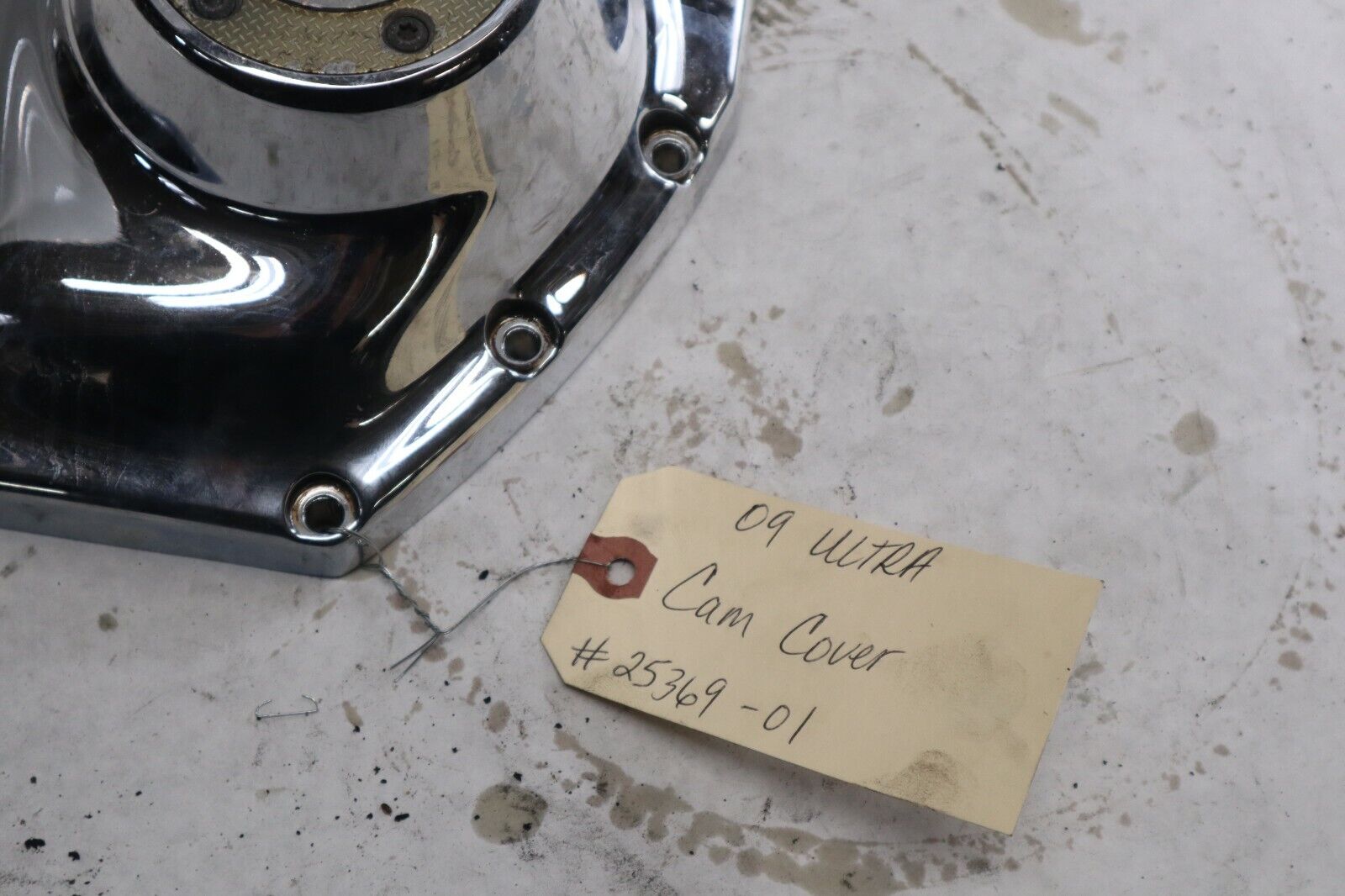 OEM Harley Davidson Cam Timing Cover Chrome 2009 Ultra Royal 25369-01