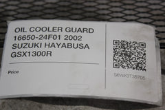 OIL COOLER GUARD 16650-24F01 2002 SUZUKI HAYABUSA GSX1300R